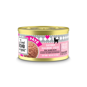 I and Love and You Wet Cat Food Savory Salmon Pate