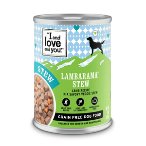 I and Love and You Wet Dog Food Lambarama Stew