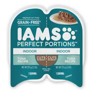 Iams Perfect Portions Tuna Recipe Cuts In Gravy For Indoor Cats