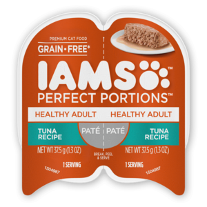 Iams Perfect Portions Tuna Recipe Paté For Healthy Adult Cats