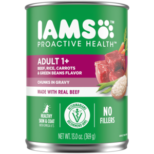 Iams Proactive Health Beef, Rice, Carrots & Green Beans Flavor (Chunks In Gravy)