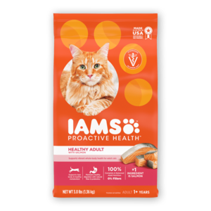 Iams Proactive Health Healthy Adult With Salmon