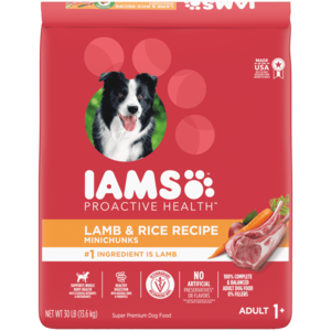 Iams Minichunks Lamb & Rice Recipe For Adult Dogs