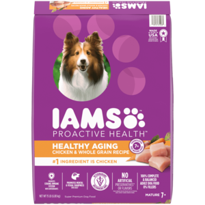 Iams Proactive Health Healthy Aging (7+) Chicken & Whole Grains Recipe