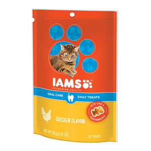 Iams Proactive Health Oral Care Daily Treats Chicken Flavor