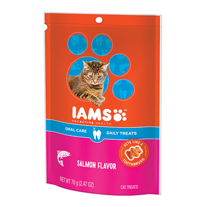 Iams Proactive Health Oral Care Daily Treats Salmon Flavor