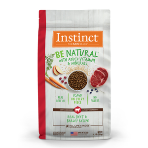 Instinct Be Natural Real Beef & Barley Recipe
