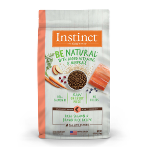Instinct Be Natural Real Salmon & Brown Rice Recipe