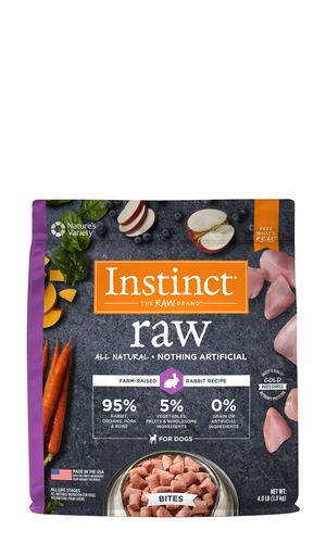 Instinct Raw Bites Rabbit Recipe