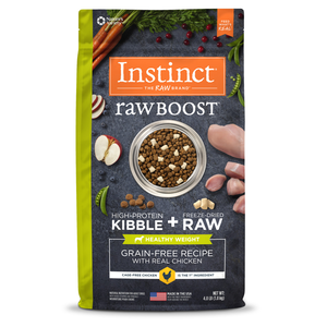 Instinct Raw Boost Healthy Weight Grain-Free Recipe With Real Chicken