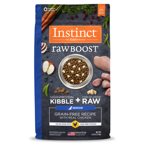 Instinct Raw Boost Grain-Free Recipe With Real Chicken For Senior Dogs