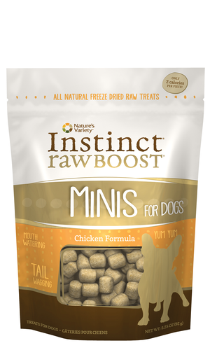 Instinct Raw Boost Minis Chicken Formula