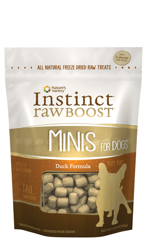 Instinct Raw Boost Minis Duck Formula