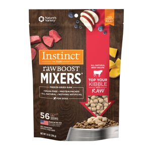 Instinct Raw Boost Mixers Beef Recipe