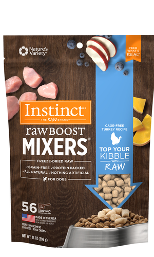 Instinct Raw Boost Mixers Turkey Recipe