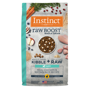 Instinct Raw Boost Real Chicken & Brown Rice Recipe For Puppies (Whole Grain)