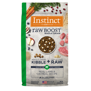 Instinct Raw Boost Real Lamb & Oatmeal Recipe (Whole Grain)