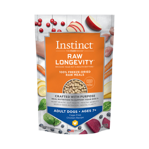 Instinct Raw Longevity Cage-Free Chicken Recipe For Adult 7+ Dogs (Healthy Aging)