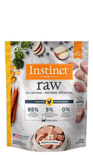 Instinct Raw Medallions Chicken Recipe