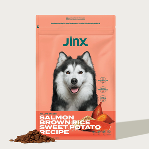 Jinx Kibble Salmon, Brown Rice & Sweet Potato Recipe