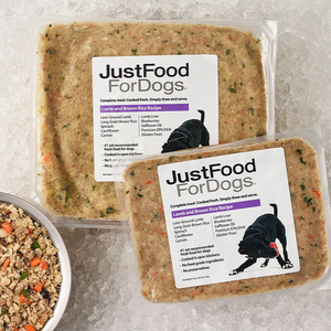 JustFoodForDogs Fresh Frozen Lamb and Brown Rice Recipe