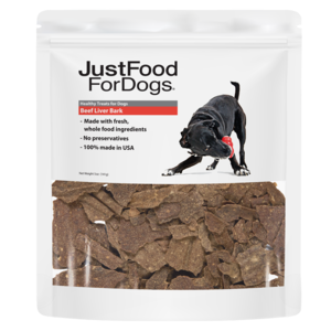 JustFoodForDogs Healthy Treats Beef Liver Bark