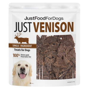 JustFoodForDogs Single Ingredient Treats Just Venison