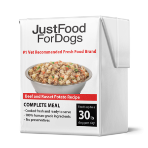 JustFoodForDogs Pantry Fresh Beef and Russet Potato Recipe