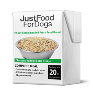 JustFoodForDogs Pantry Fresh Chicken and White Rice Recipe
