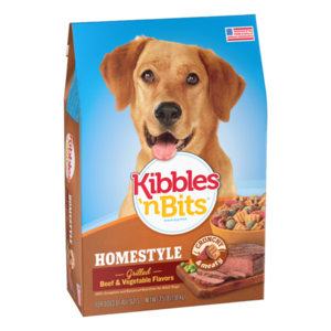 Kibbles 'n Bits Chef's Choice Homestyle Grilled Beef & Vegetable Flavors