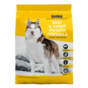 Kirkland Signature (Costco) Nature's Domain Beef & Sweet Potato Formula For Dogs