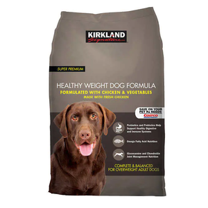 Kirkland Signature (Costco) Super Premium Healthy Weight Dog Formula With Chicken & Vegetables
