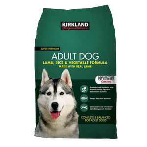 Kirkland Signature (Costco) Super Premium Lamb, Rice & Vegetable Formula For Adult Dogs