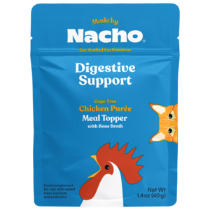 Made By Nacho Digestive Support Chicken Purée Meal Topper