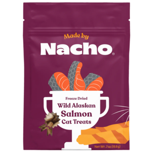 Made By Nacho Freeze-Dried Cat Treats Wild Alaskan Salmon Recipe
