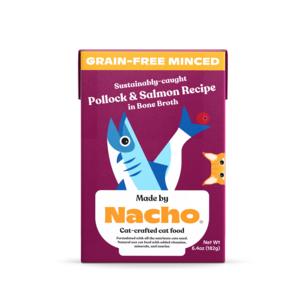 Made By Nacho Grain-Free Minced Pollock & Salmon Recipe