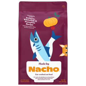 Made By Nacho Kibble Salmon, Whitefish & Pumpkin Recipe