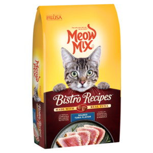Meow Mix Bistro Recipes Seared Tuna Flavor