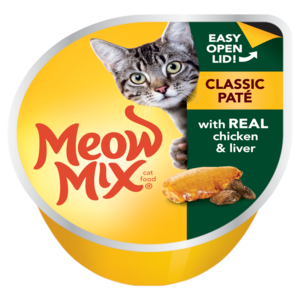 Meow Mix Classic Pate With Real Chicken & Liver