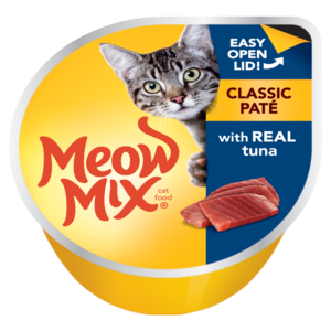 Meow Mix Classic Pate With Real Tuna