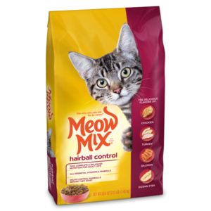 Meow Mix Dry Cat Food Hairball Control