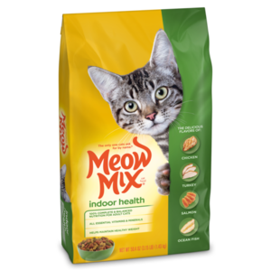 Meow Mix Dry Cat Food Indoor Health