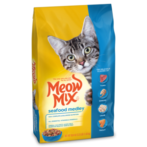 Meow Mix Dry Cat Food Seafood Medley