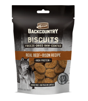 Merrick Backcountry Biscuits Real Beef + Bison Recipe