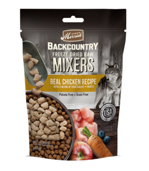 Merrick Backcountry Freeze-Dried Raw Real Chicken Recipe Mixers