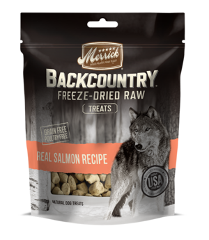 Merrick Backcountry Freeze-Dried Raw Real Salmon Recipe Treats