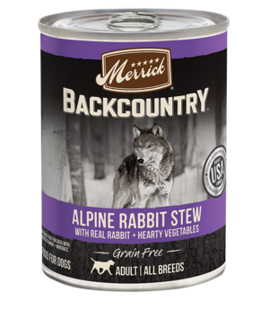 Merrick Backcountry Grain Free Alpine Rabbit Stew