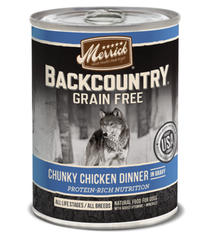 Merrick Backcountry Grain Free Chunky Chicken Dinner In Gravy