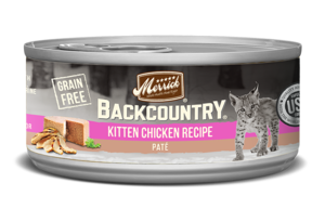 Merrick Backcountry Grain Free Kitten Chicken Recipe Pate
