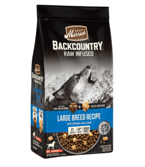 Merrick Backcountry Raw Infused Large Breed Recipe